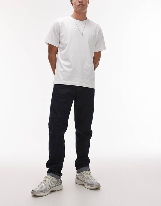 Relaxed Turn Up Jeans