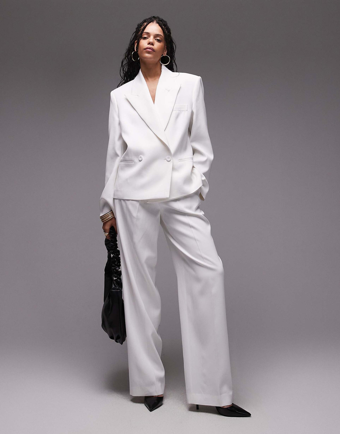 Capsule Cropped Boxy Blazer Co-Ord