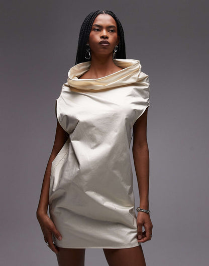 Capsule Satin Mini Dress