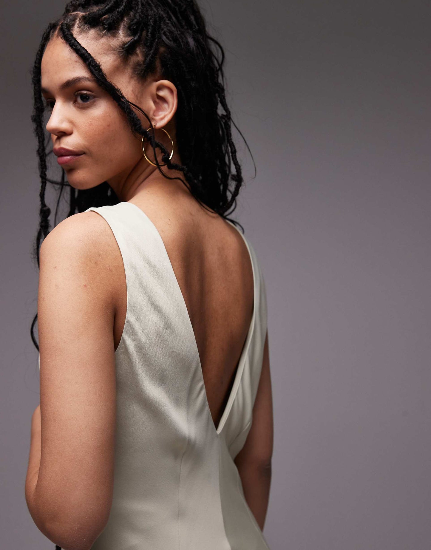 Capsule Sleevless Dropped Waist Maxi Dress