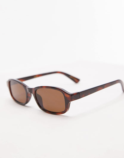 Square Tortoise Shell Sunglasses