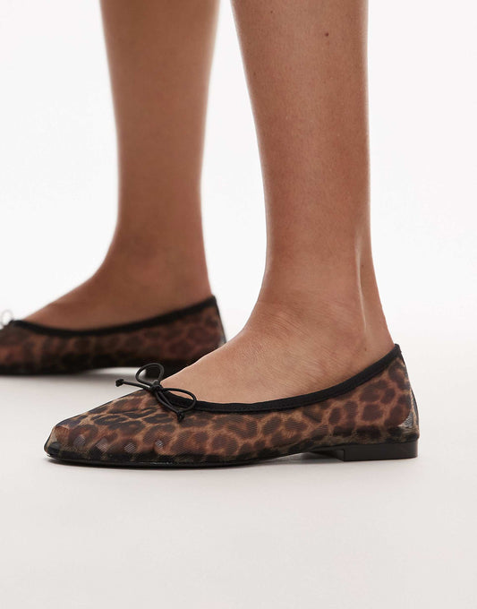 Mesh Ballet Pumps