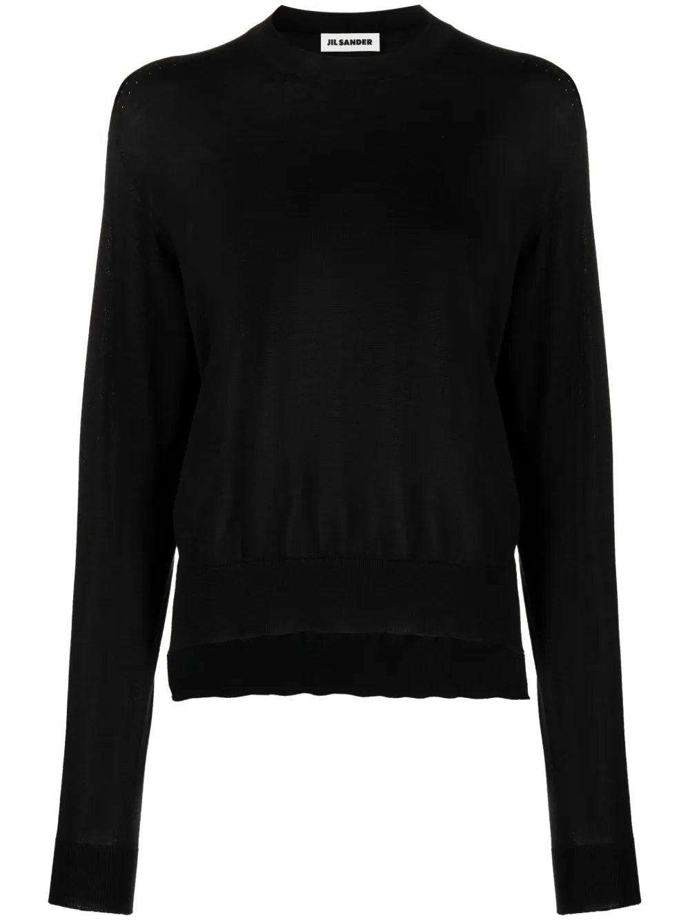 Ribbed Crew Neck Jumper