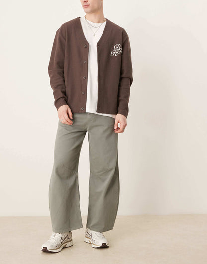 Barrel Fit Trousers