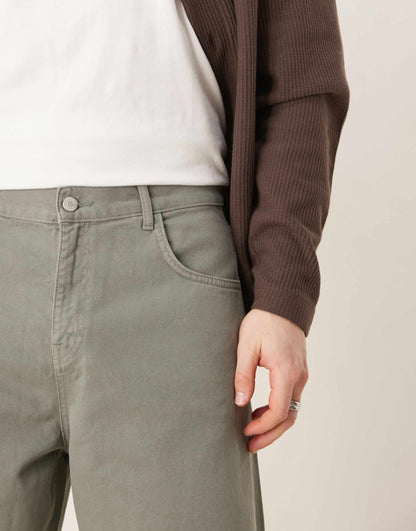 Barrel Fit Trousers