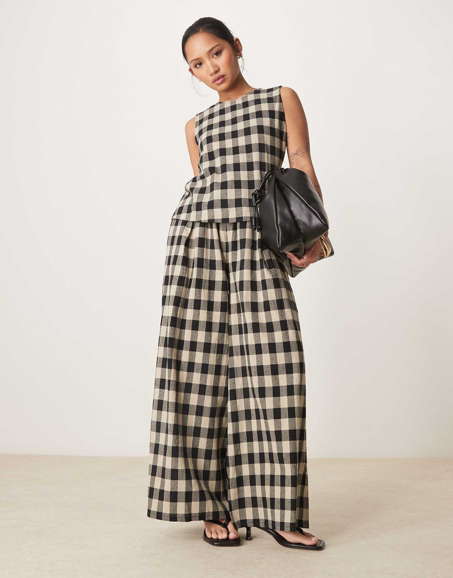 Petite Jerrow Wide Leg Trousers Co-Ord