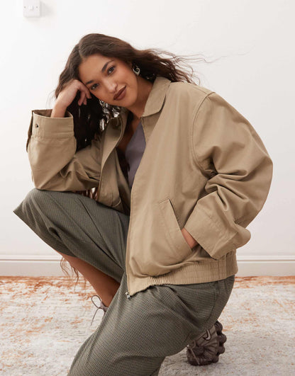 Oversized Boxy Fit Jacket