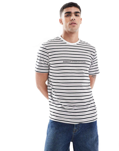 International Striped Logo T-Shirt