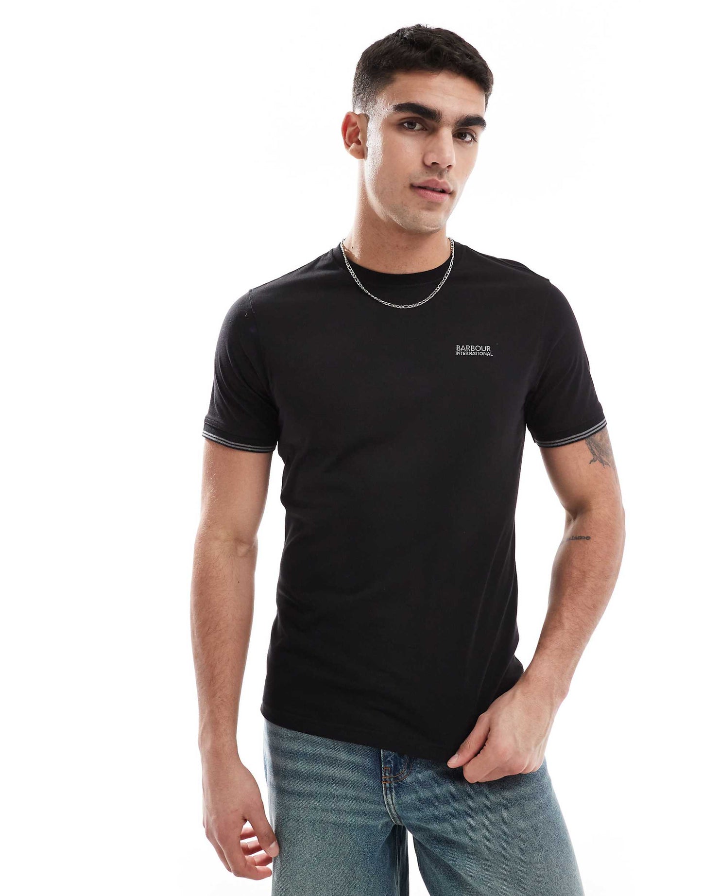 International Philio Tipped Cuff T-Shirt