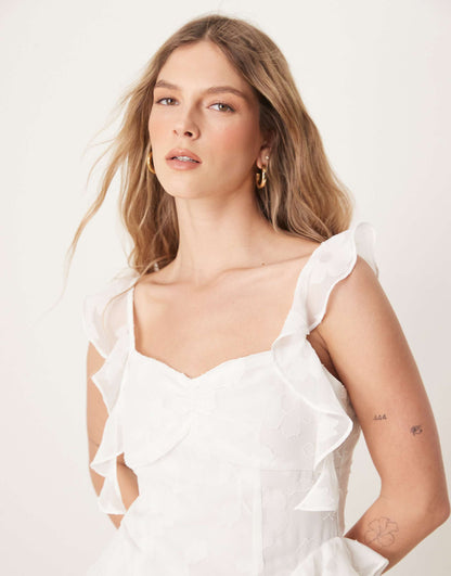 Cami Ruffled Mini Dress