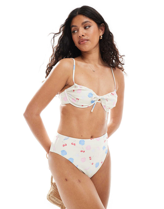 High Waist Bikini Bottom Co-Ord