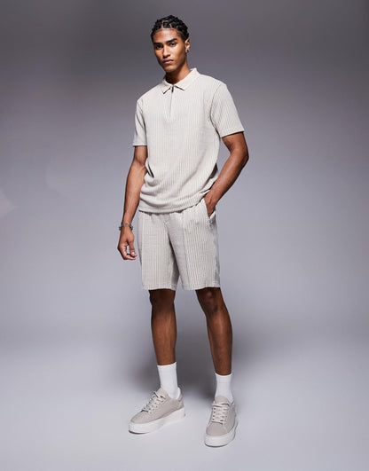 Jacquard Shorts Co-Ord