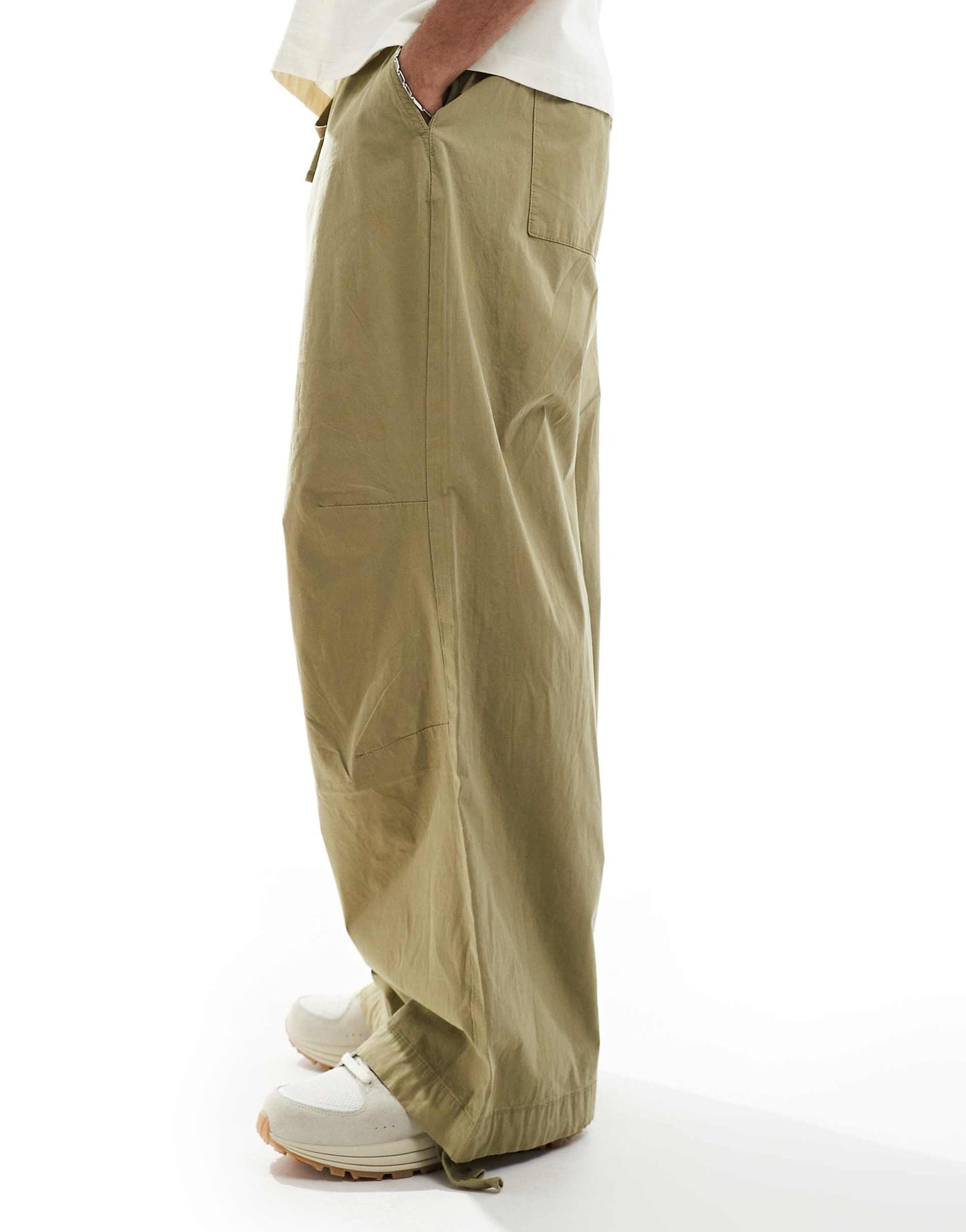 Poplin Parachute Trouser