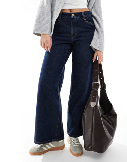 Slouchy City Shopper With Buckle Close