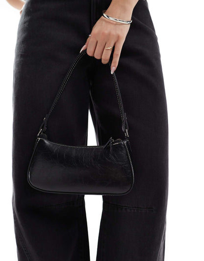 Shoulder Bag With Skinny Strap