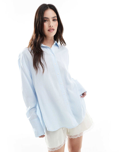 Oversized Linen Shirt