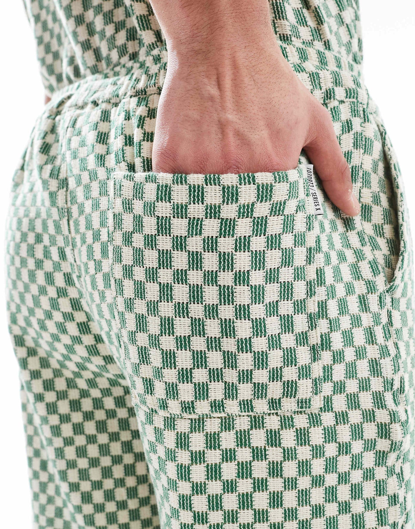 Checkerboard Shorts Co-Ord