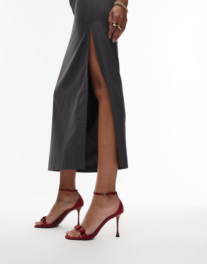Bow Detail High Heel