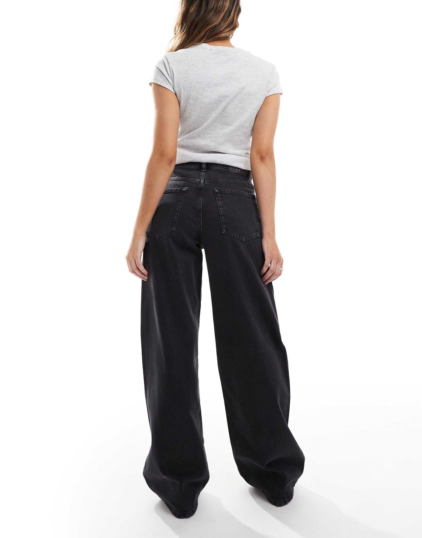 High Rise Wide Leg Jean