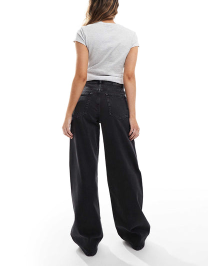 High Rise Wide Leg Jean