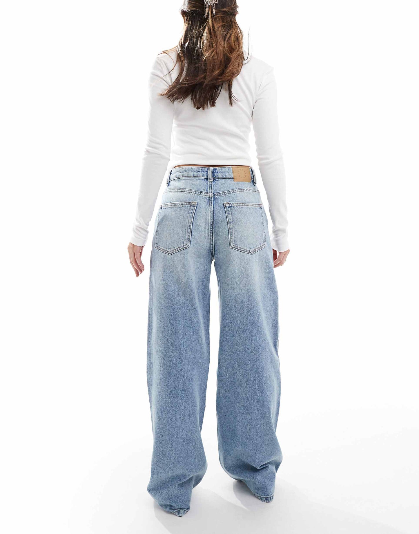 High Rise Wide Leg Jean