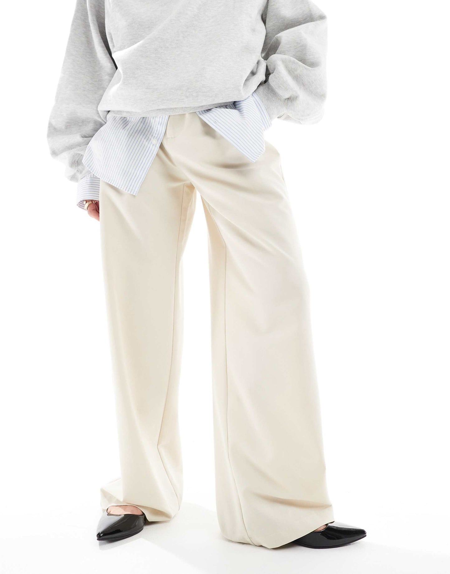 Wide Leg Tailored Trouser