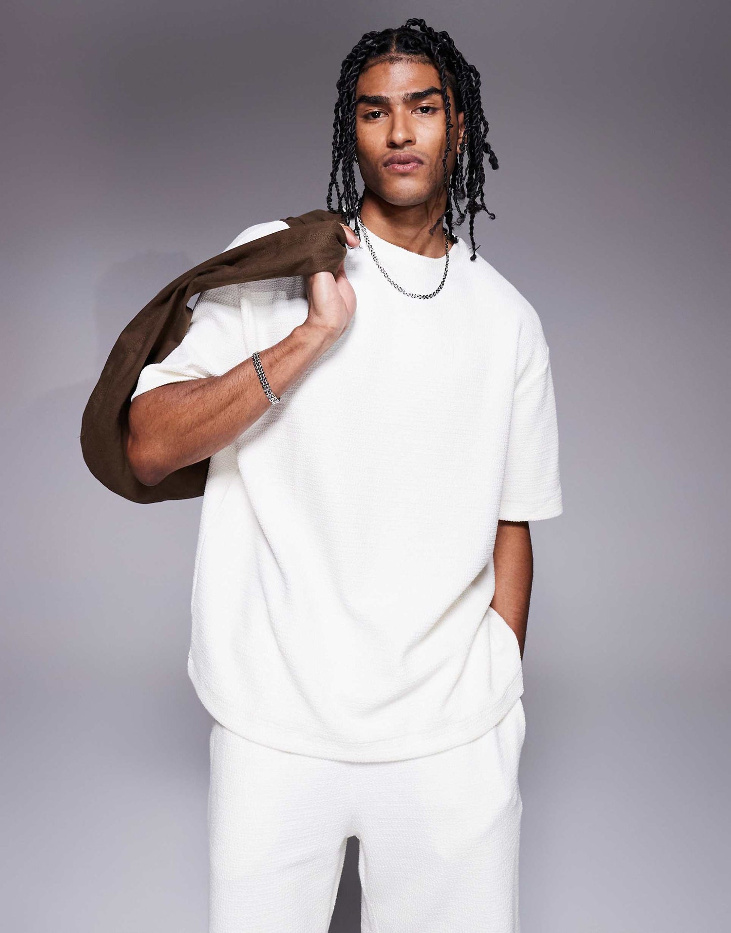 Textured T-Shirt Co-Ord
