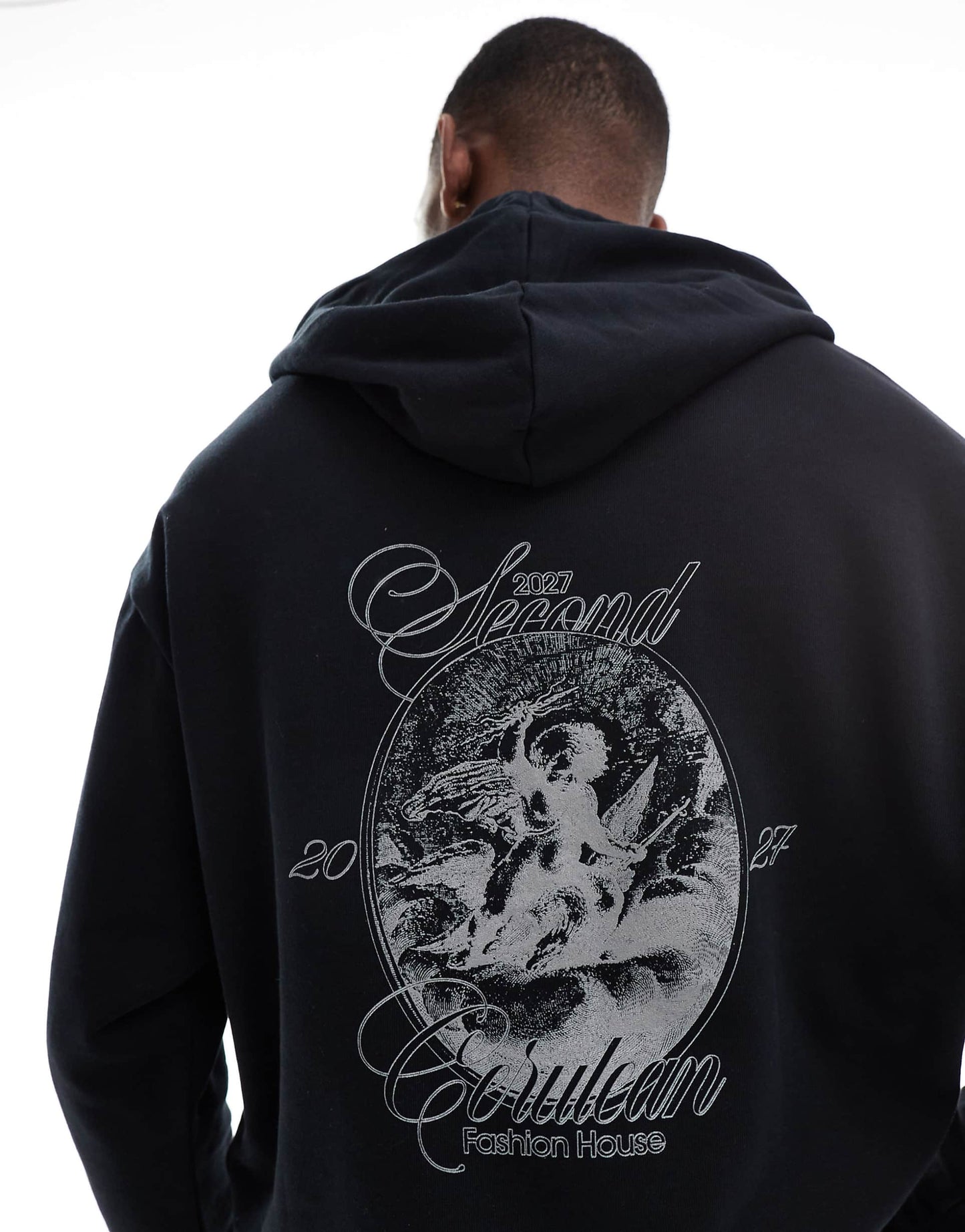 Oversized Hoodie With Print