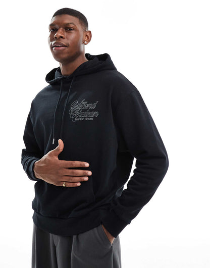 Oversized Hoodie With Print