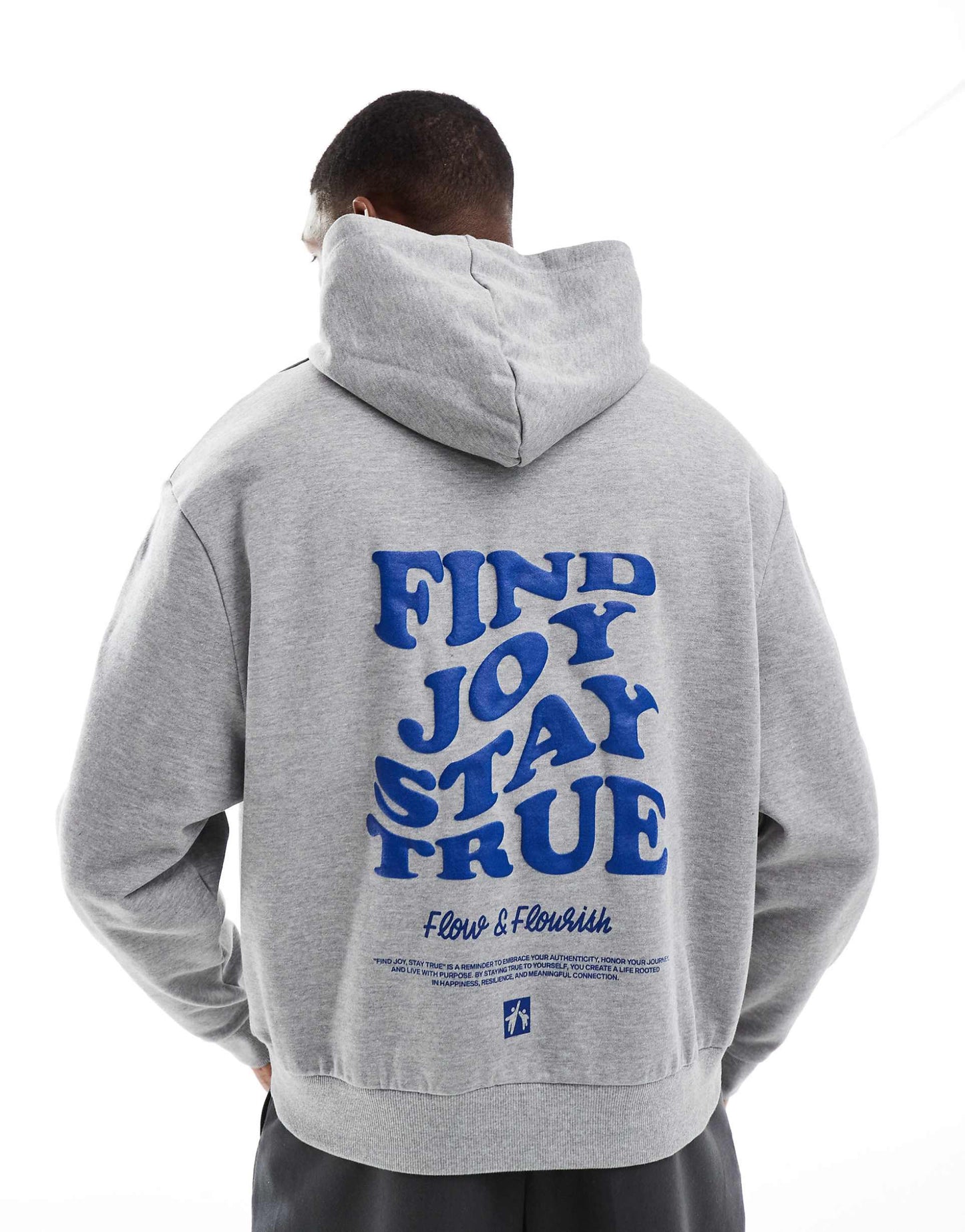 Oversized Hoodie With Back Print