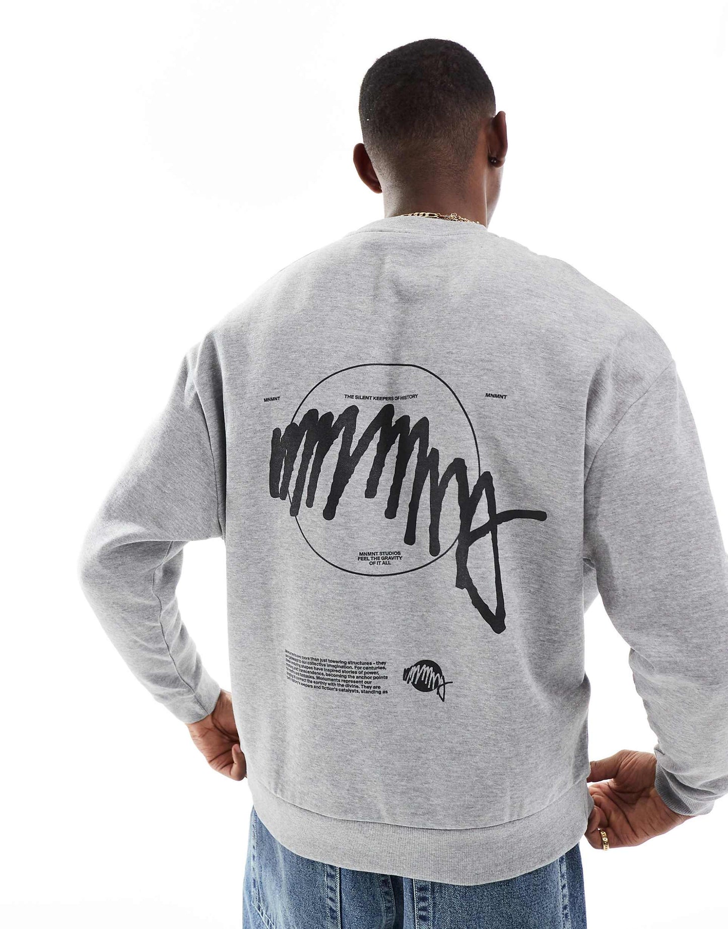 Oversized Sweatshirt With Print