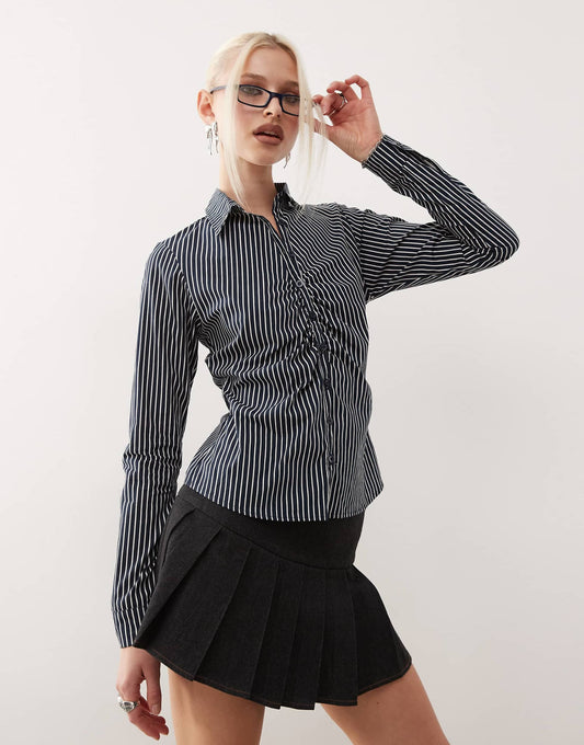 Tarsi Striped Fitted Shirt