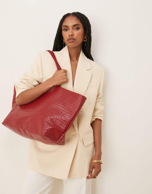 Rallo Lottie Woven Tote Bag