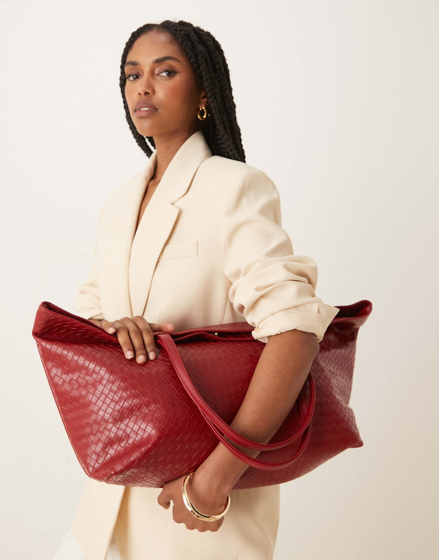 Rallo Lottie Woven Tote Bag