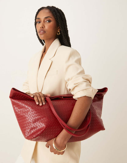 Rallo Lottie Woven Tote Bag