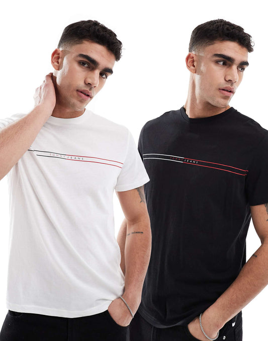 2-Pack Logo Slim T-Shirts