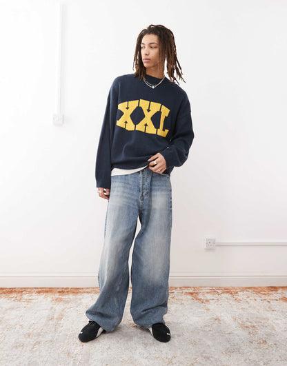 Knitted Xxl Jumper