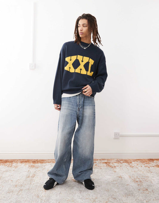 Knitted Xxl Jumper
