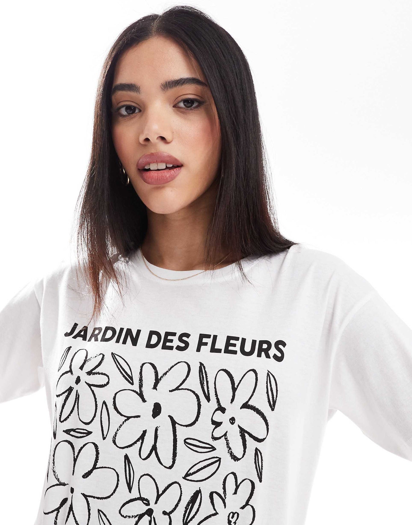 Jardin Des Fleurs Floral Print T-Shirt