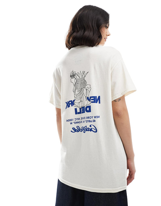 Oversized T-Shirt With Garfield Graphic