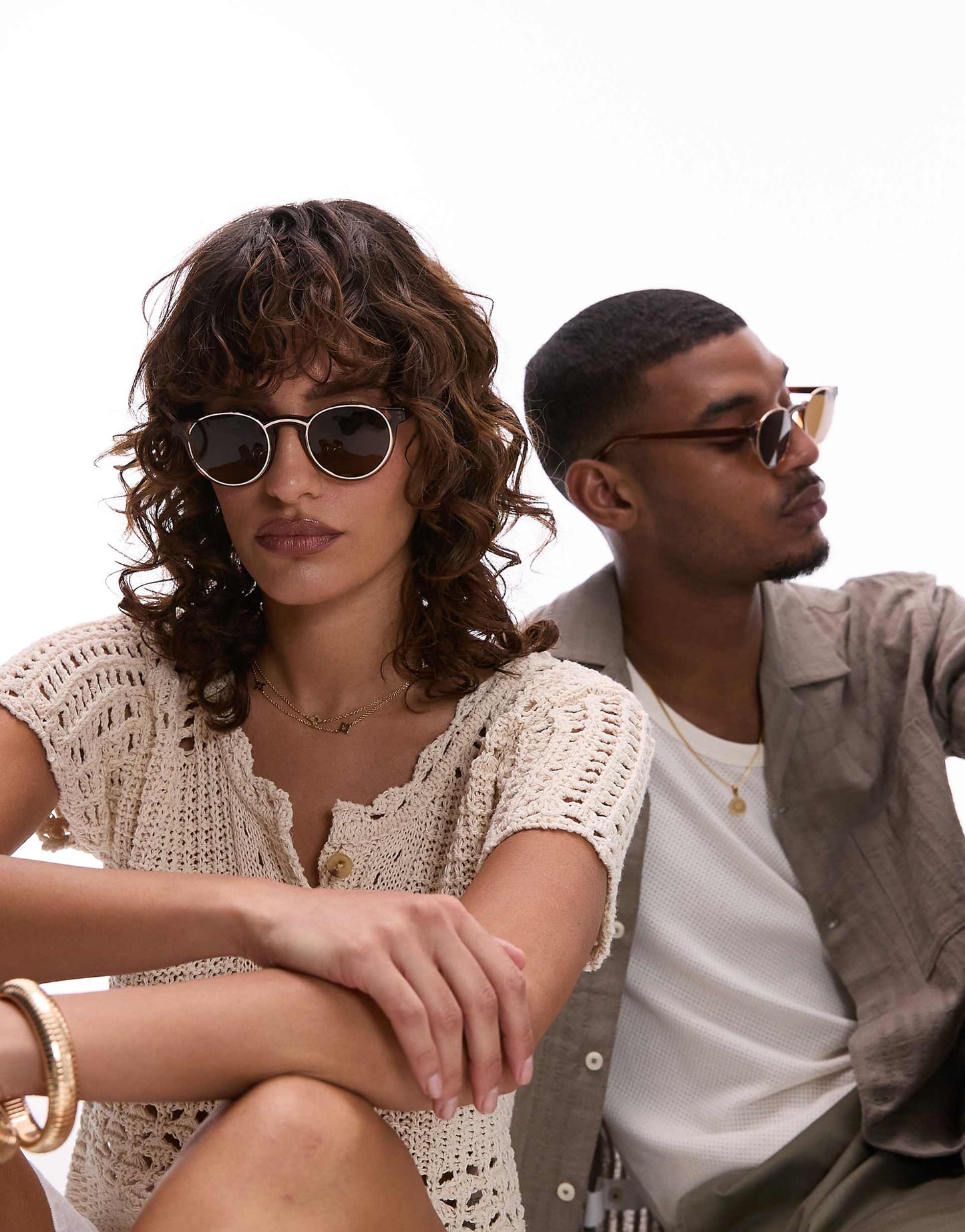 The E-001 Round Sunglasses