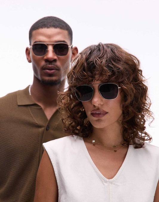 The Rocky Round Metal Sunglasses