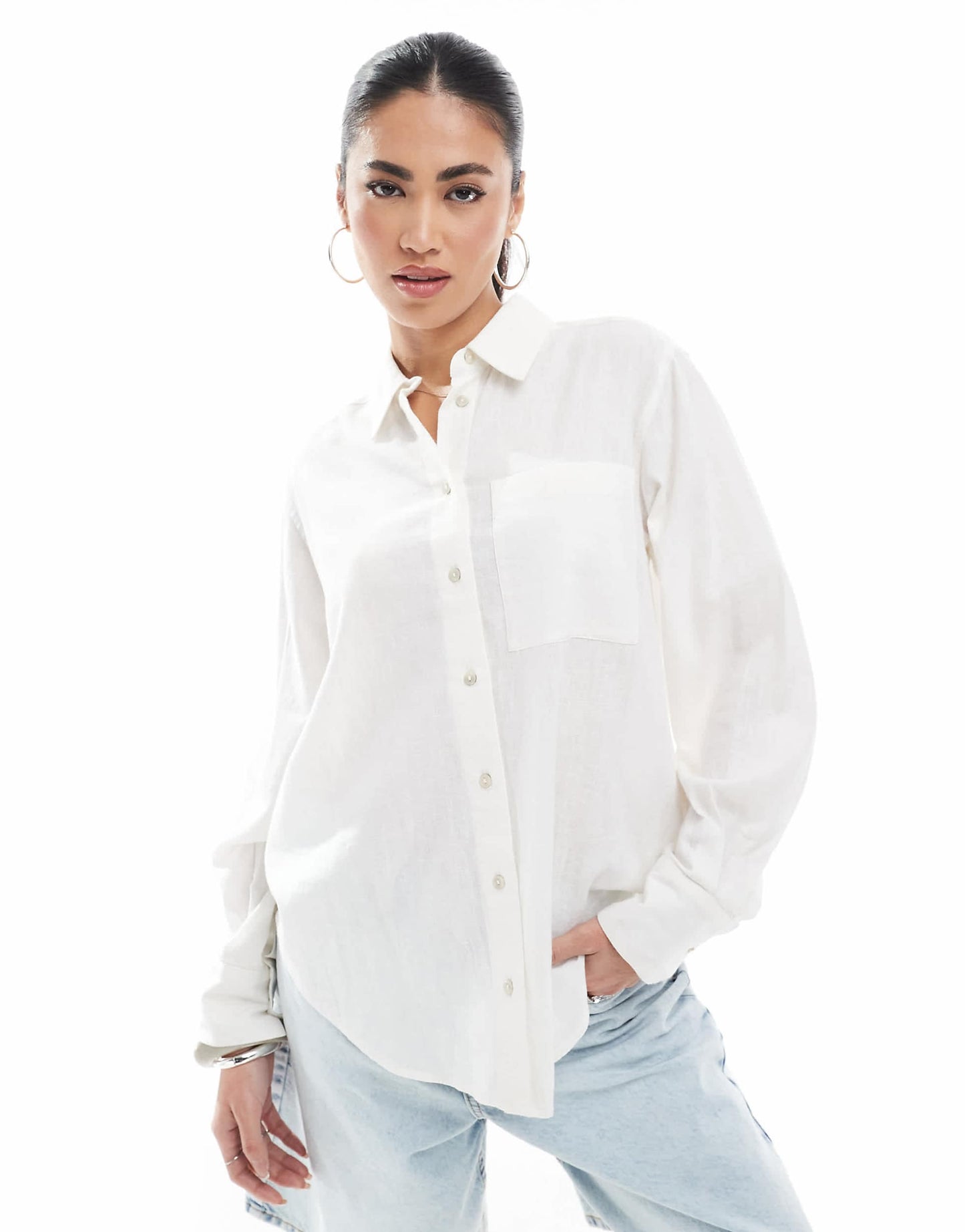 Long Sleeve Linen Shirt