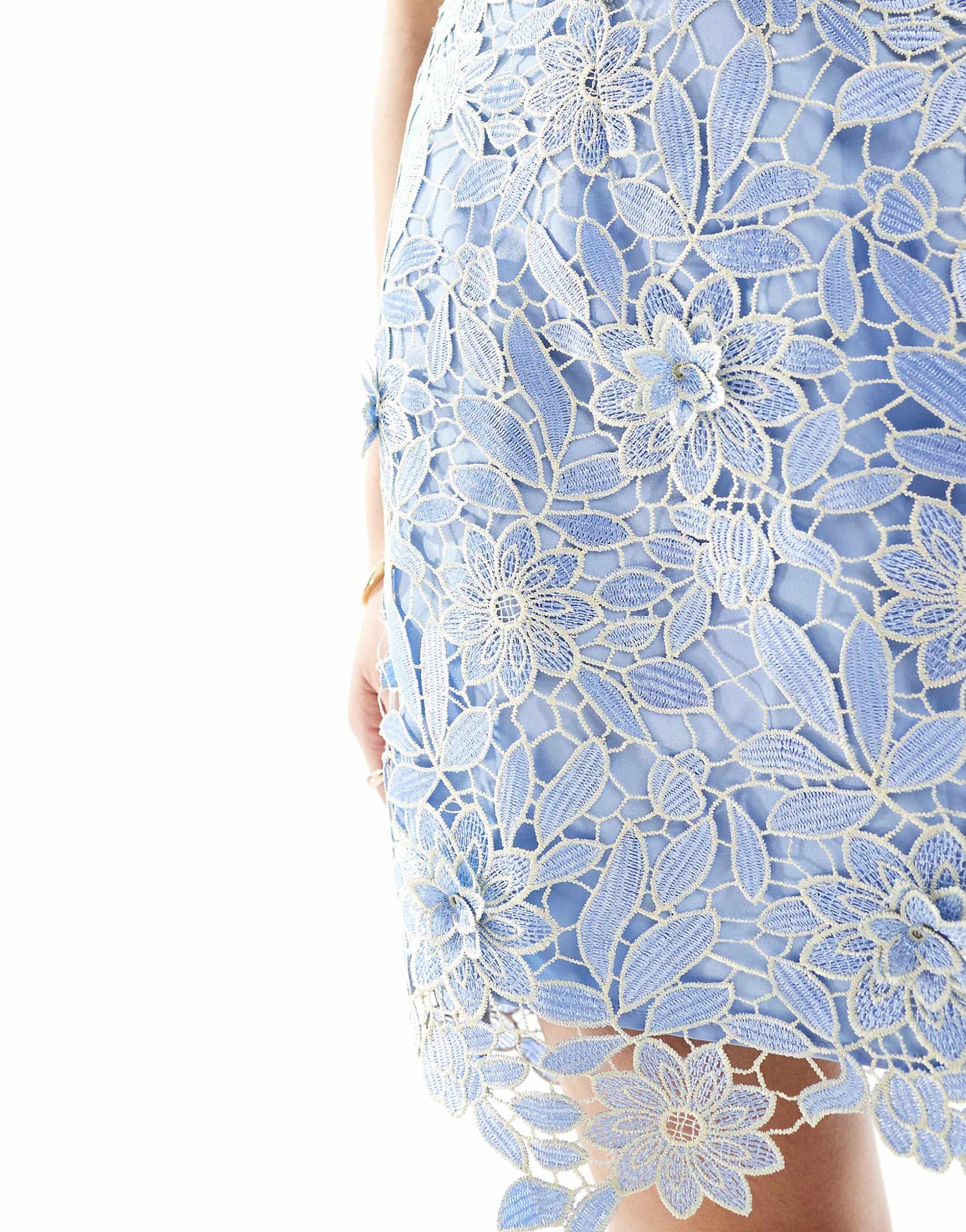 Floral Bandeau Mini Dress