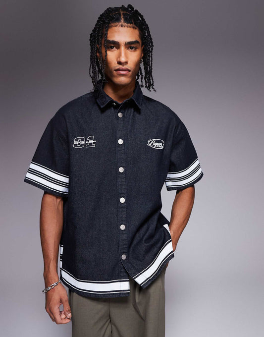 Oversized Varsity Shirt