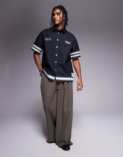 Oversized Varsity Shirt