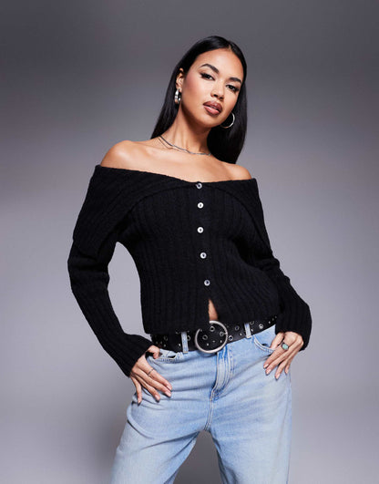 Off The Shoulder Jumper