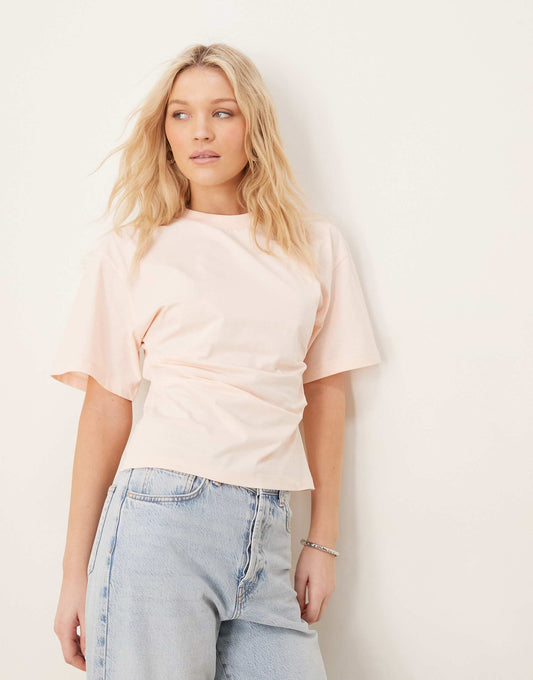 Corset Waist T-Shirt