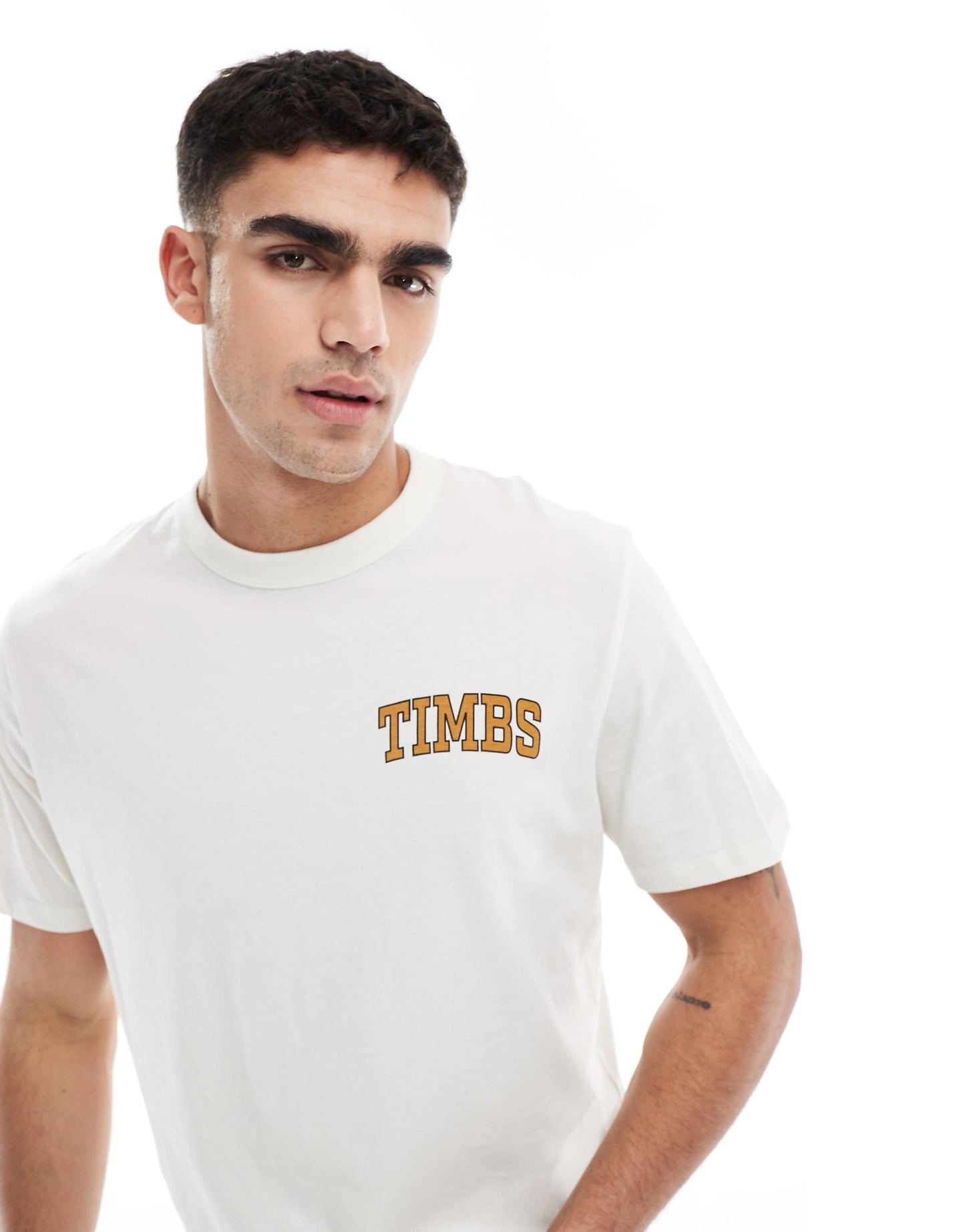 Short Sleeve Chest Timbs Graphic Tee