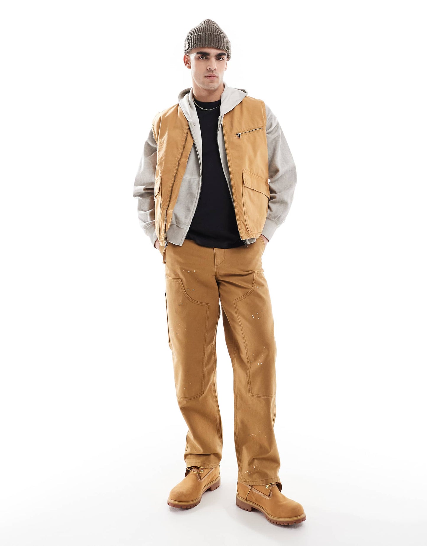 Washed Canvas Vest